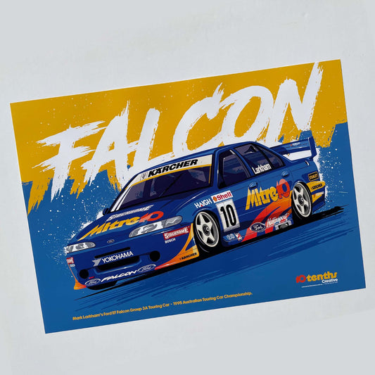 Mitre 10 Falcon - A2 Art Print
